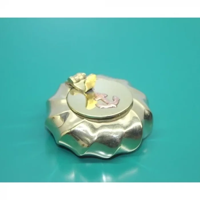  Pirinç Çapalı Kapaklı Küllük 6 Cm