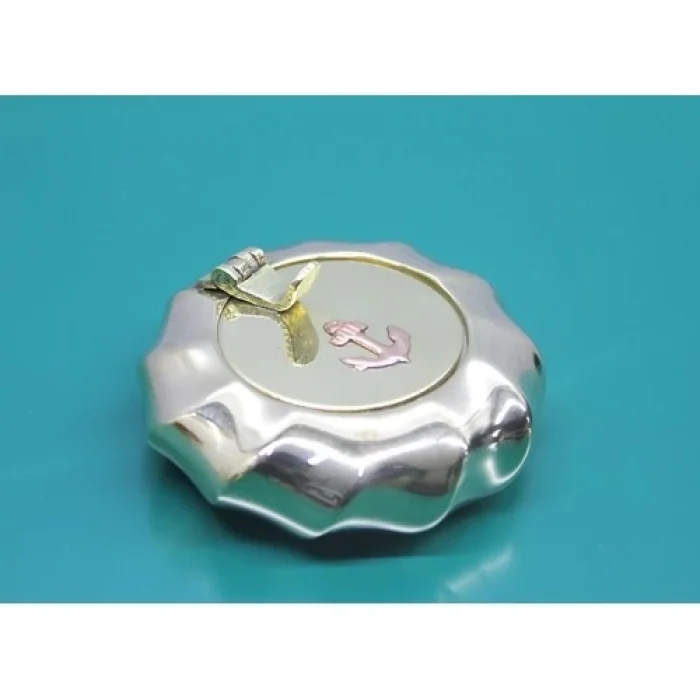  Pirinç Çapalı Kapaklı Küllük 7 Cm