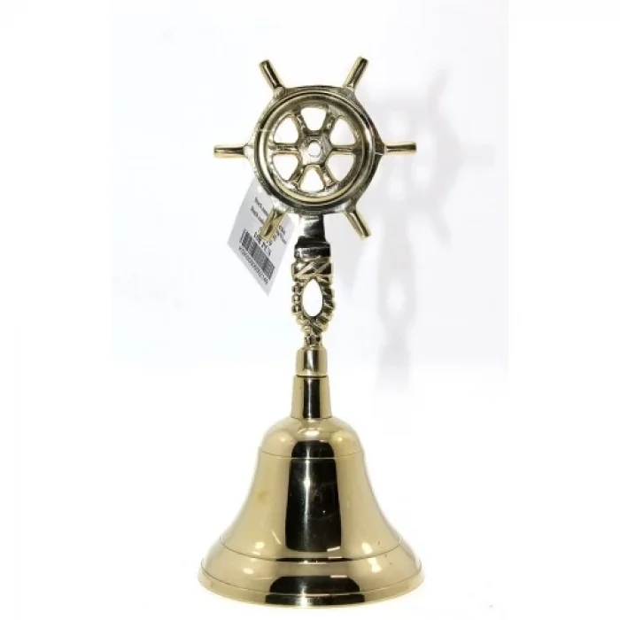  Pirinç Dümen Kulplu El Çanı