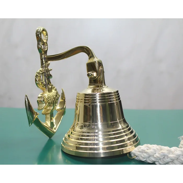 BUĞZ Pirinç Duvara Asmalı Çapalı Çan