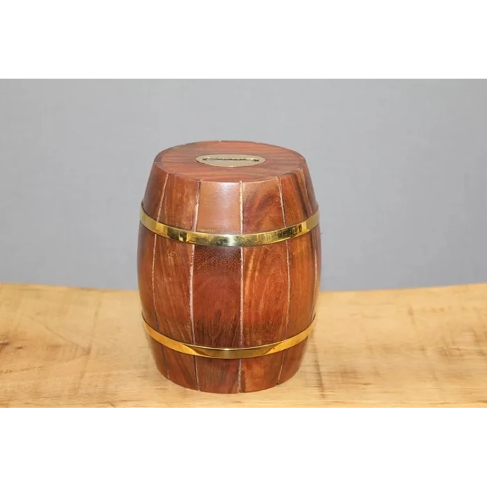 BUĞZ Pirinç Fıçı Kumbara Ksk3116