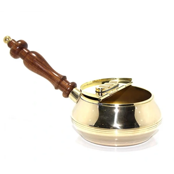 BUĞZ Pirinç Kapaklı Küllük Model 1