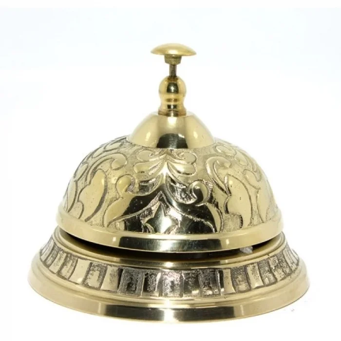  Pirinç Resepsiyon Çanı Model 1