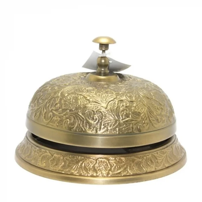  Pirinç Resepsiyon Çanı Model 2