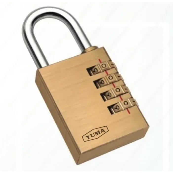 BUĞZ Pirinç Şifreli Asma Kilit - 3 Basamaklı 20mm