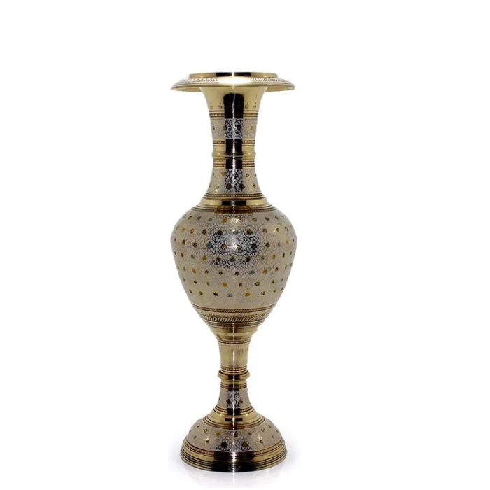 BUĞZ Pirinç Vazo 60 Cm Ksk160