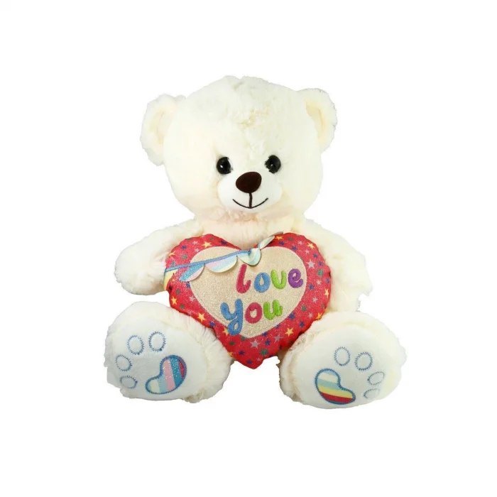  PJH2324  Peluş Kalpli Ayı Love You 30 cm -Vardem