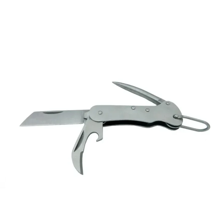  PK 153 Gümüş Gemici Çakı 9,5 cm - Metal Sap, Manuel