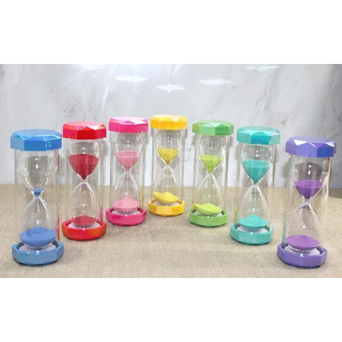 BUĞZ Plastik Çerçeveli Renkli 10 Dk Kum Saati