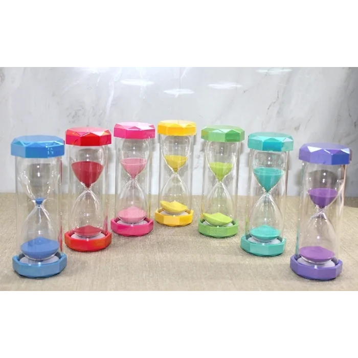 BUĞZ Plastik Çerceveli Renkli 10 Dk Kumsaati Alk4563