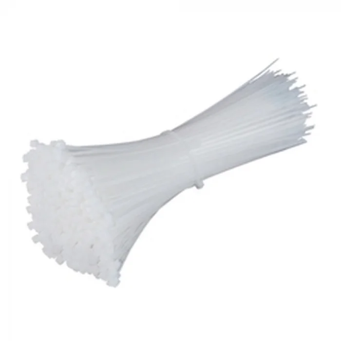 BUĞZ Plastik Çırt Kelepçe 100 Parça Beyaz 2.5x100mm Bx40