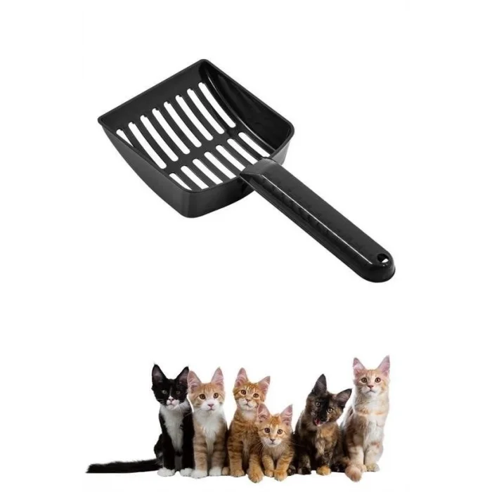 BUĞZ Plastik Evcil Hayvan Kedi Kumu Temizleme Eleme Küreği