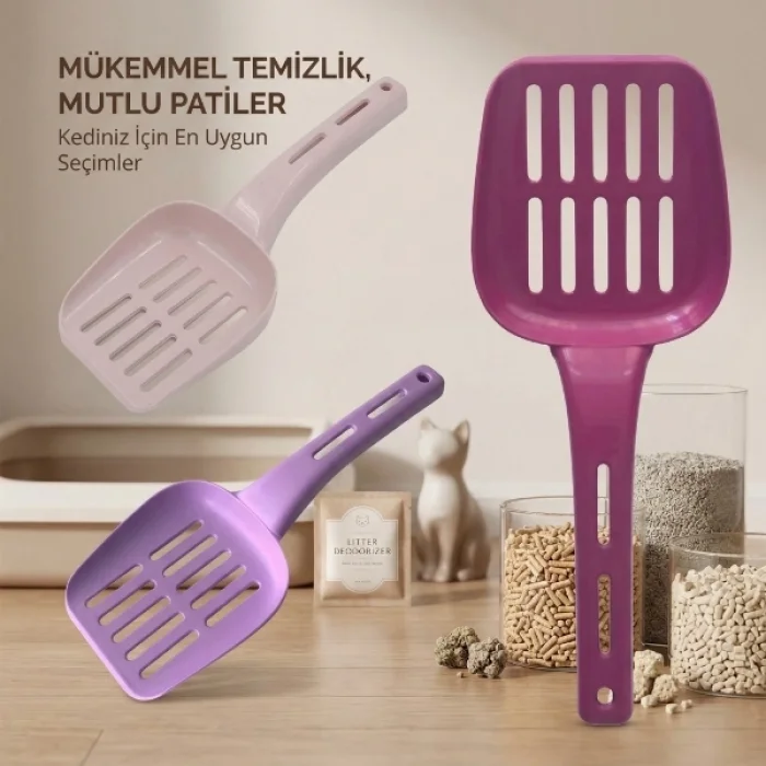 BUĞZ Plastik Kedi Kumu Küreği