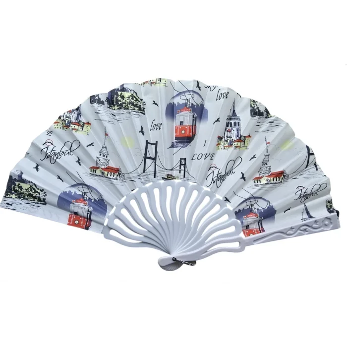 BUĞZ Plastik Kumaş Yelpaze 12li İstanbul