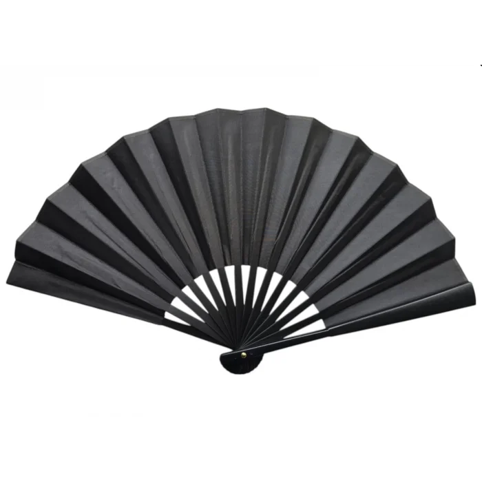 BUĞZ Plastik Kumaş Yelpaze 12li Siyah