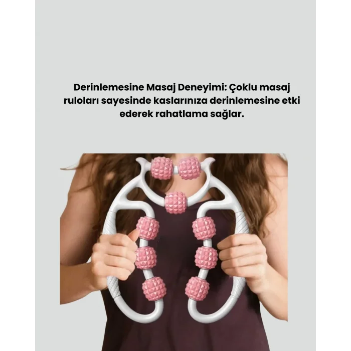 BUĞZ Plastik Masaj Aleti Derin Doku Kas Gevşetici Rulo