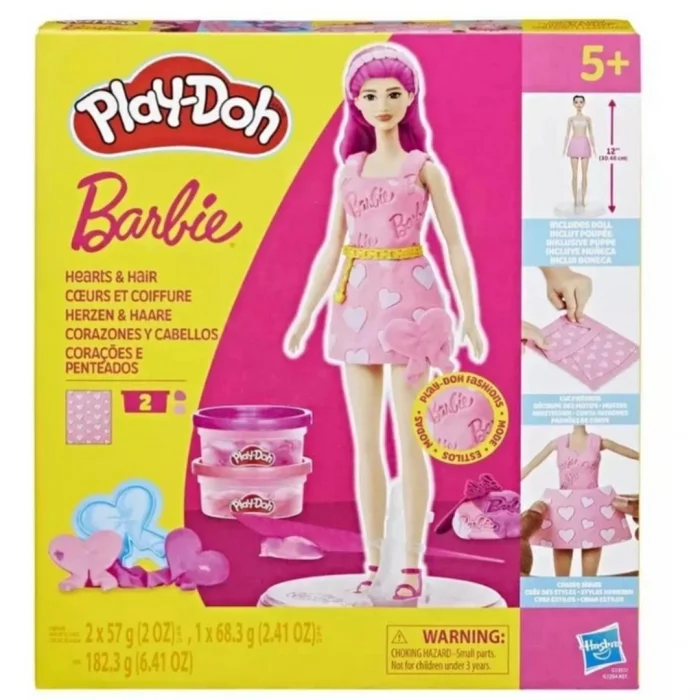 BUĞZ Play-Doh Bebek Kalpler ve Saçlar