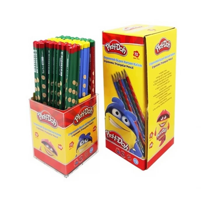 BUĞZ Play-doh Jumbo Oluklu Üçgen Kurşun Kalem