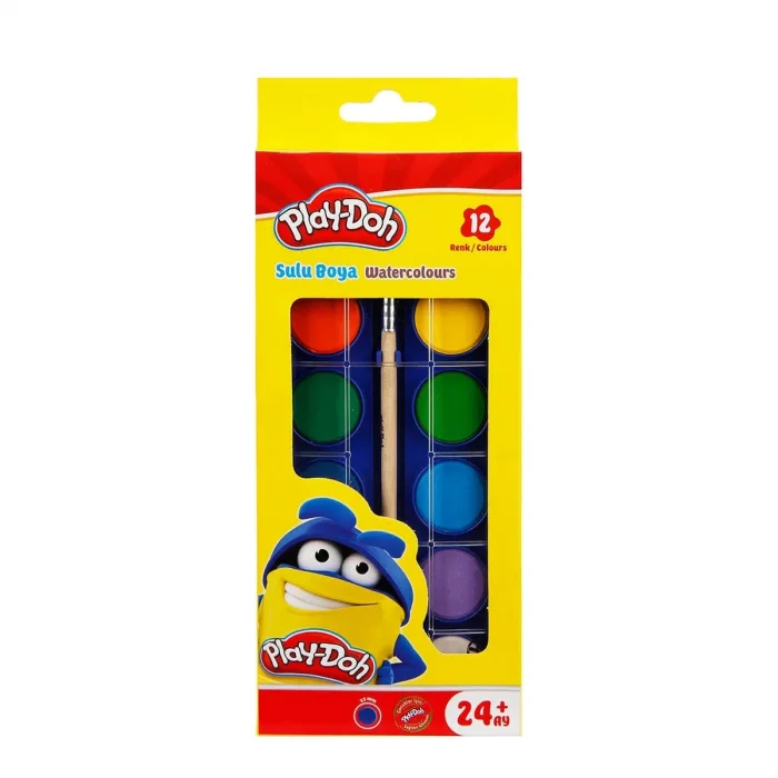 BUĞZ Play-Doh Sulu Boya Küçük 12 Renk