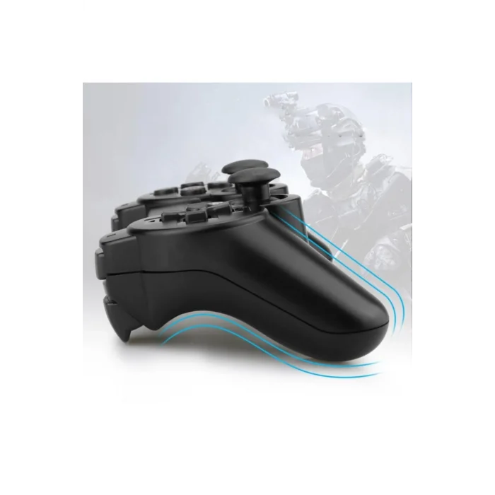 BUĞZ Playstation 3 uyumlu siyah bluetooth joystick, kablosuz bağlantı, 2 yıl garantili