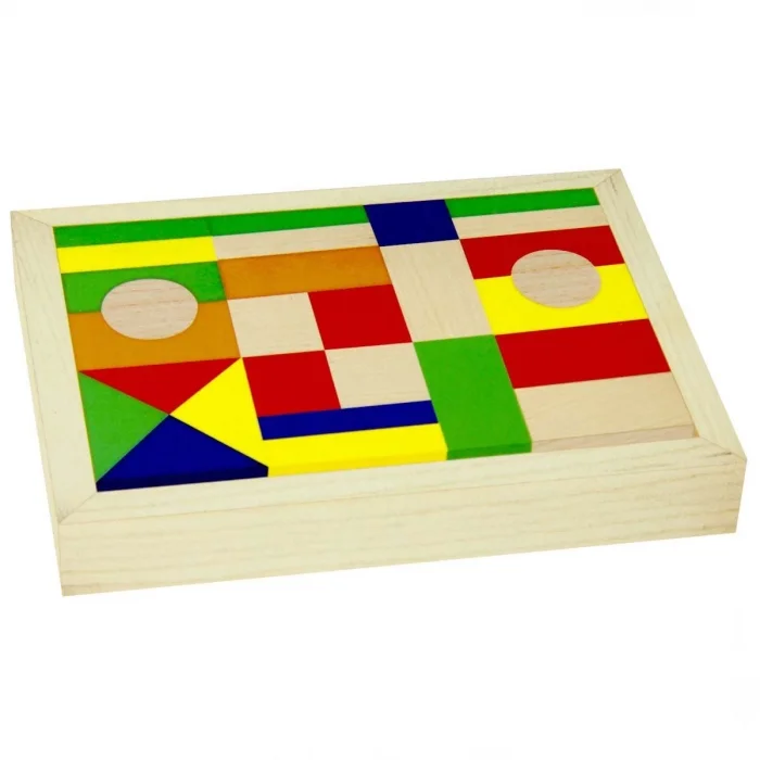  Playwood Eğitici Ahşap Bloklar 29 Parça
