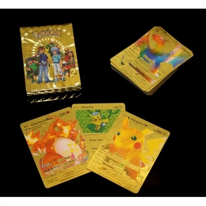  Pokemon Oyun Kartı Altın Deste Model 3