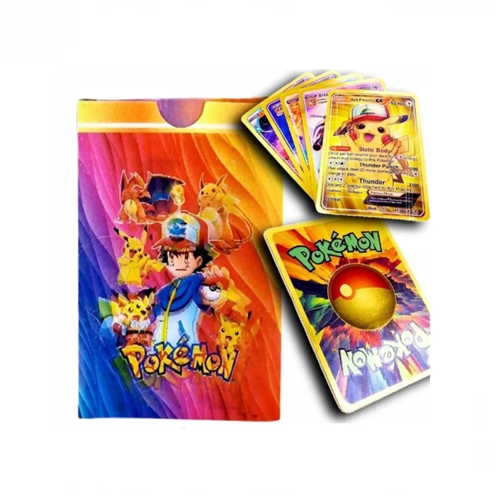  Pokemon Starter 3D Oyun Kartları Paketi