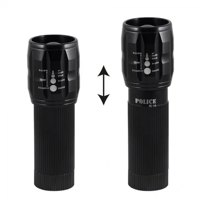 BUĞZ Police Pc-14 Power Led Pilli El Feneri