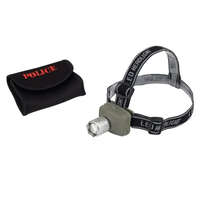 BUĞZ Police Pc-1803 Cree Power Led Ampullü Kafa Feneri