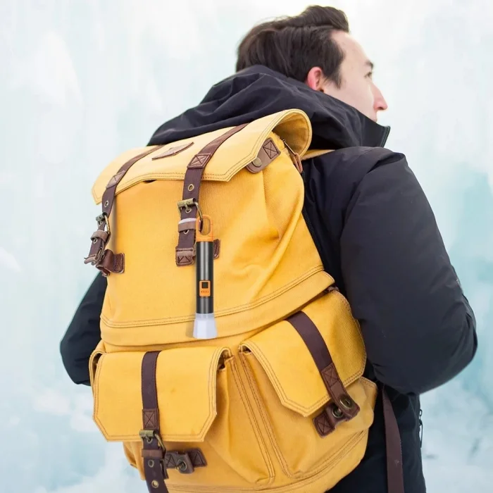 BUĞZ Police Ps-305 Şarjlı Göstergeli Askılı Zoomlu Tamirci El Feneri