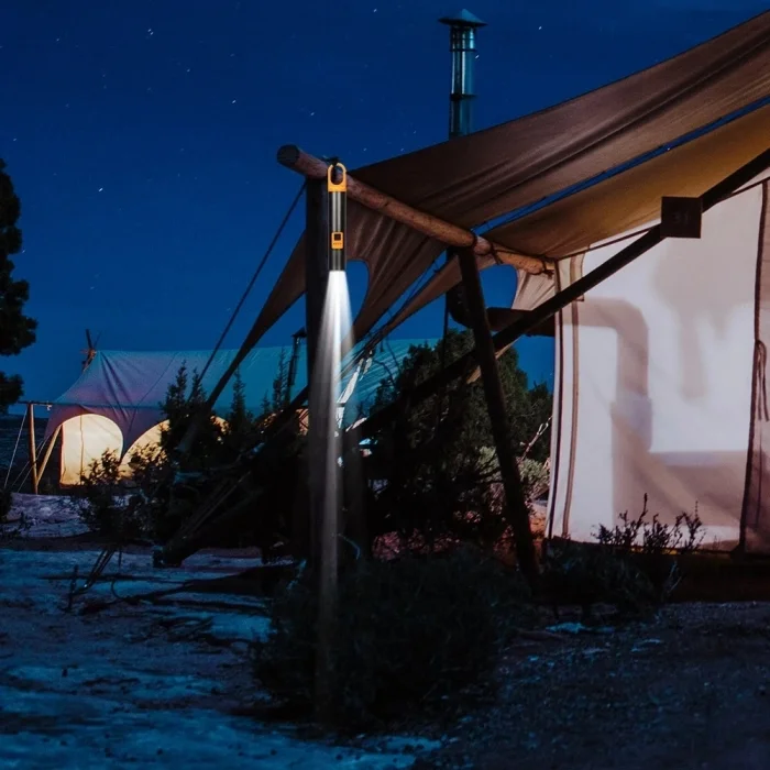 BUĞZ Police Ps-305 Şarjlı Göstergeli Askılı Zoomlu Tamirci El Feneri