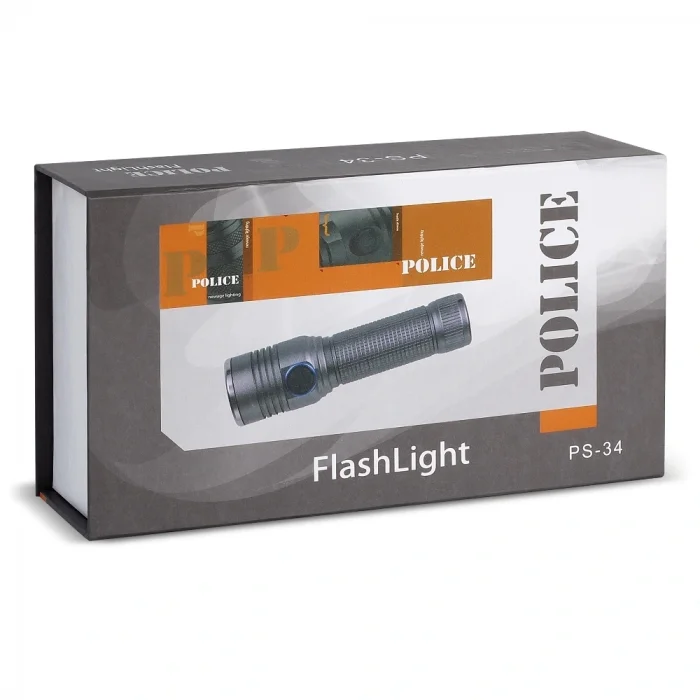 BUĞZ Police Ps-34 Şarjlı El Feneri