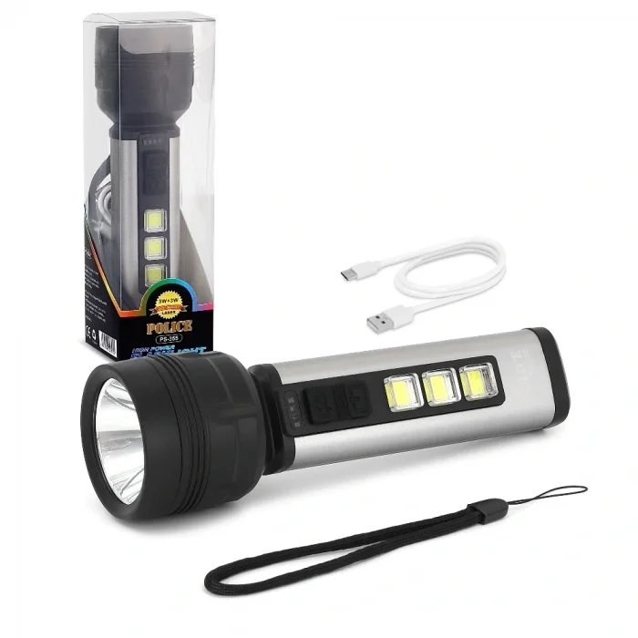BUĞZ Police Ps-355 Şarjlı El Feneri