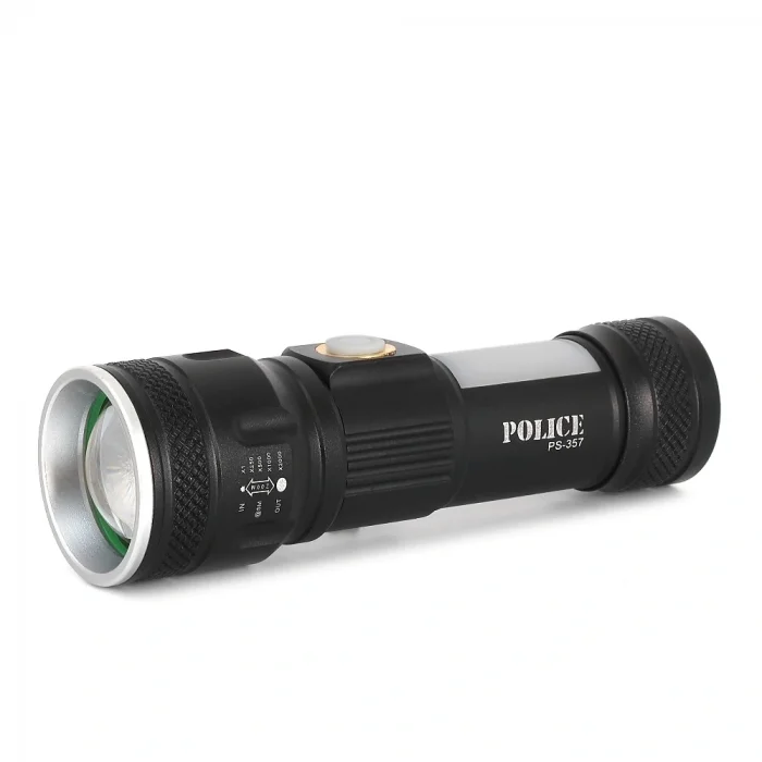 BUĞZ Police Ps-357 Şarjlı Şarjlı El Feneri