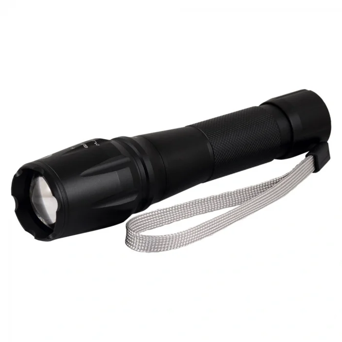 BUĞZ Police Ps-46 Xml6 Led 5 Kademeli Zoomlu Şarjlı El Feneri