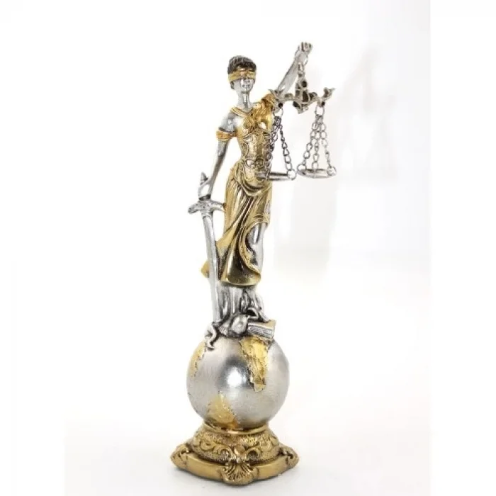  Polyester Adalet Figürü
