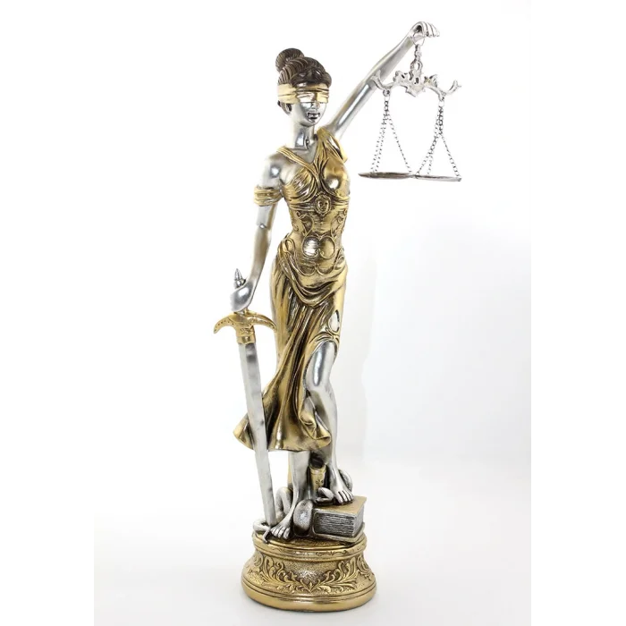BUĞZ Polyester Adalet Figürü  Model 2