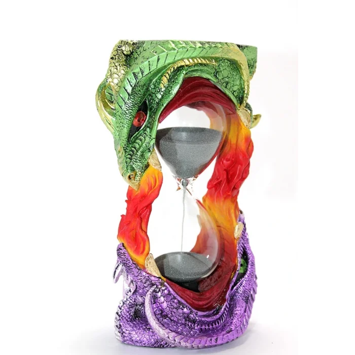 BUĞZ Polyester Dragon Tasarımlı Kum Saati Model 1