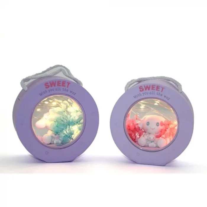  Polyester Hello Kitty Cinnamoroll Masa Üstü Lamba