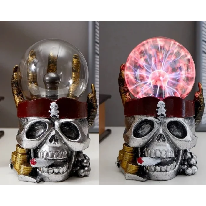 BUĞZ Polyester Kurukafa Plazma Işık  Alk2939