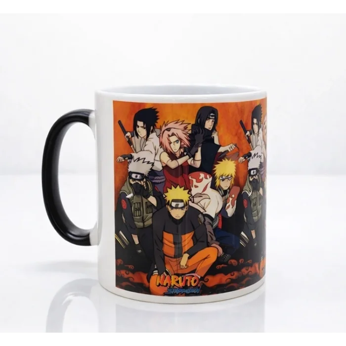 BUĞZ Porselen Renk Değiştiren Naruto Kupa Bardak Aalk381