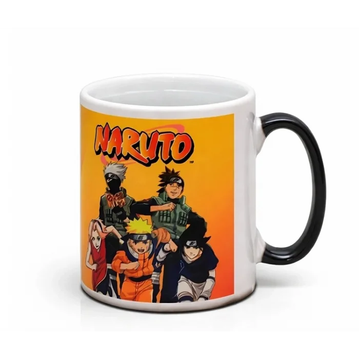 BUĞZ Porselen Renk Değiştiren Naruto Kupa Bardak Aalk382