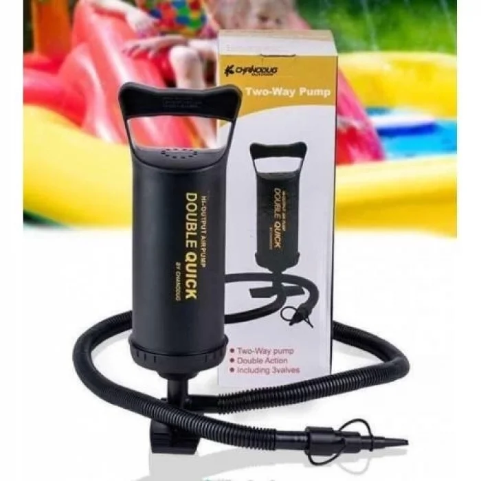  Portatif İki Yönlü Pompa - El Pompası - Şişirme Boşaltama Pompası