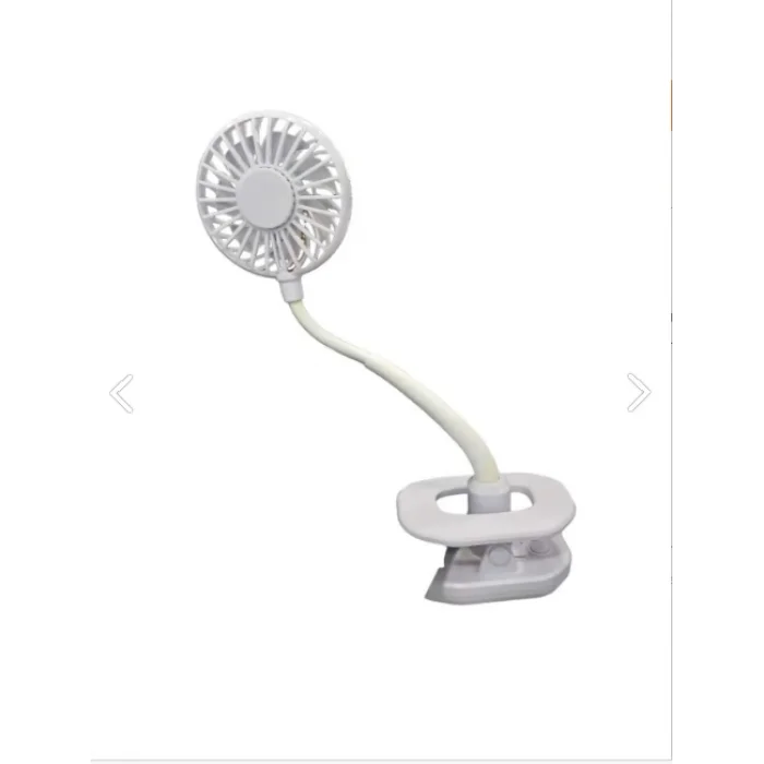 BUĞZ Portatif Işıklı Mini Klipsli Fan - Lisinya