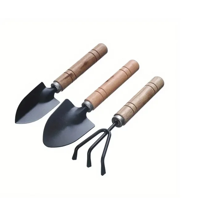 BUĞZ Portatif Kazma Kürek Tırmık Seti