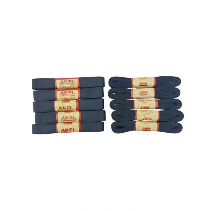 BUĞZ Poşetli   Siyah  Kurdele 2cmx10mt Bx40