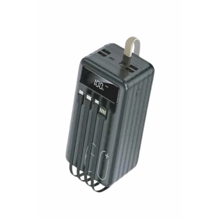 BUĞZ Powerbank 60.000 Mah Taşınabilir Şarj Hızlı El Fenerli Dijital Göstergeli - BUĞZ