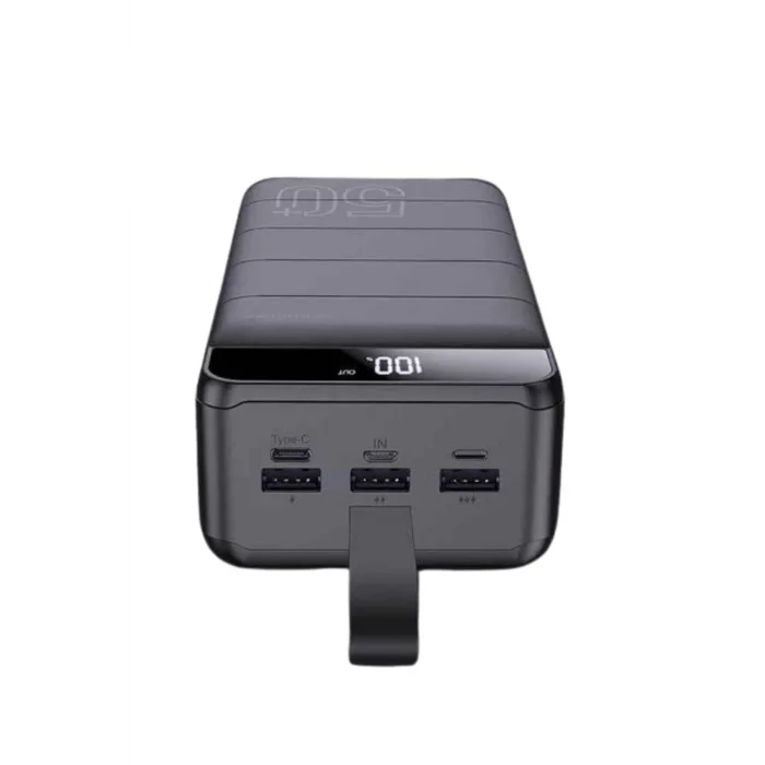  Powerbank Çoklu Şarj Girişi 50.000 Mah Taşınabilir Dijital Göstergeli