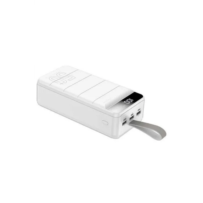 BUĞZ Powerbank Çoklu Şarj Girişi 50.000 Mah Taşınabilir Dijital Göstergeli - BUĞZ