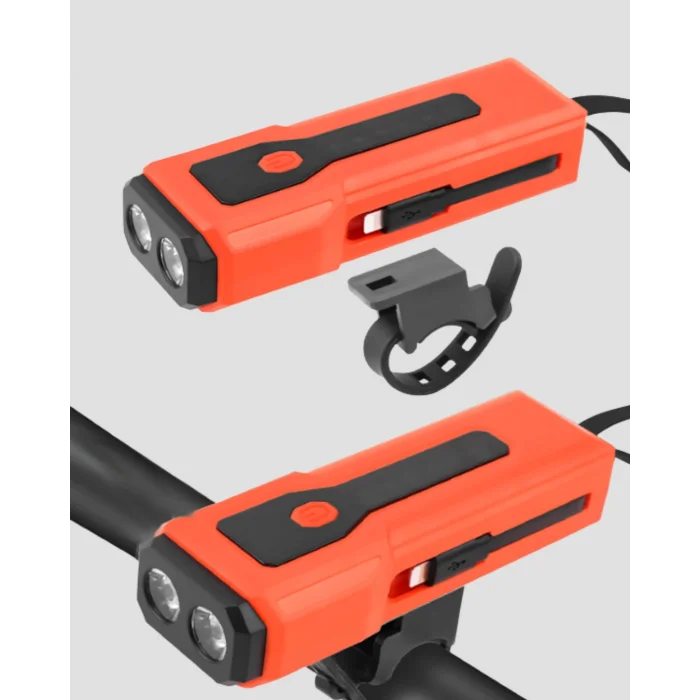 BUĞZ Powerbank Özellikli Bisiklet Işığı Dijital Göstergeli Led - Lisinya